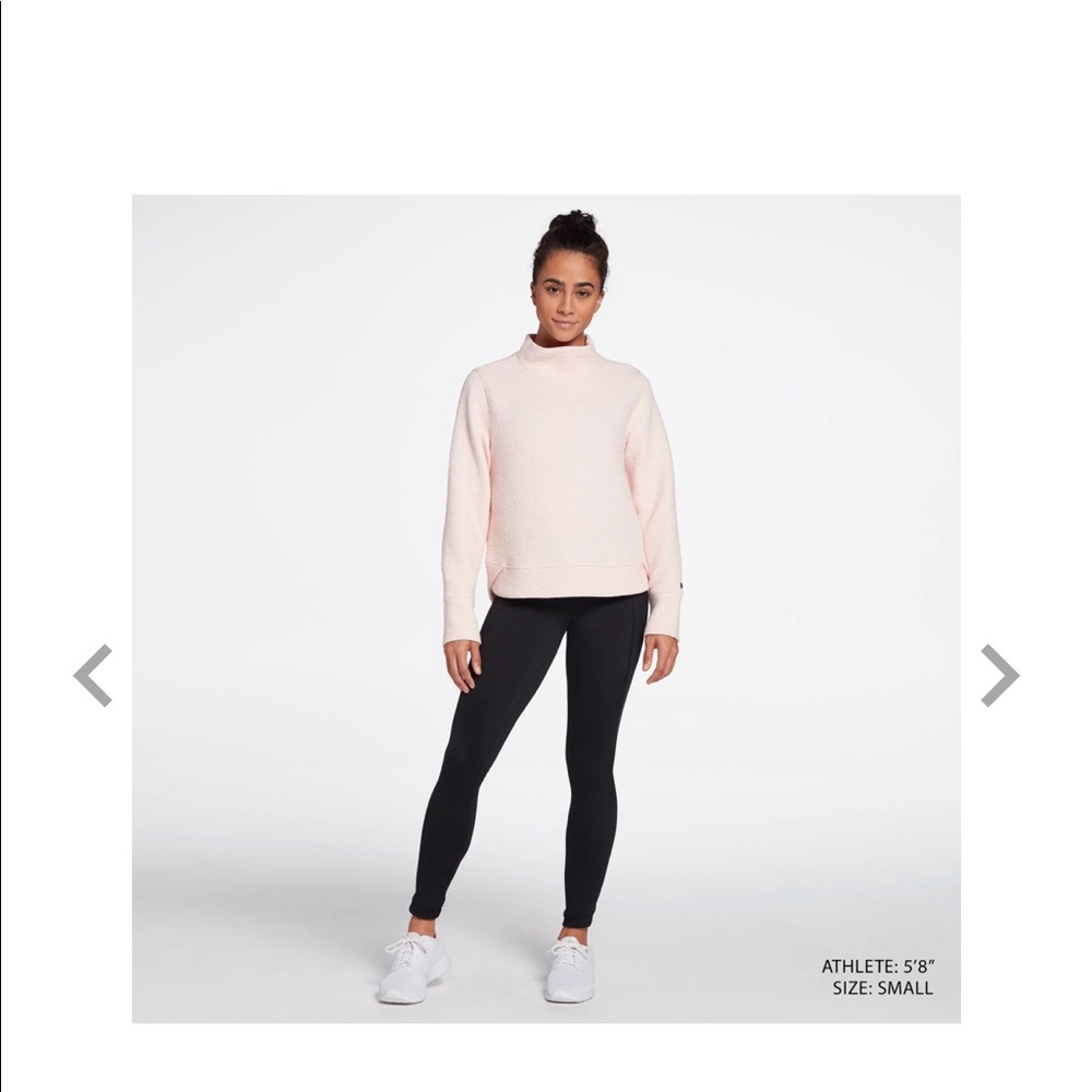 CALIA Cloud Mock Neck Pullover